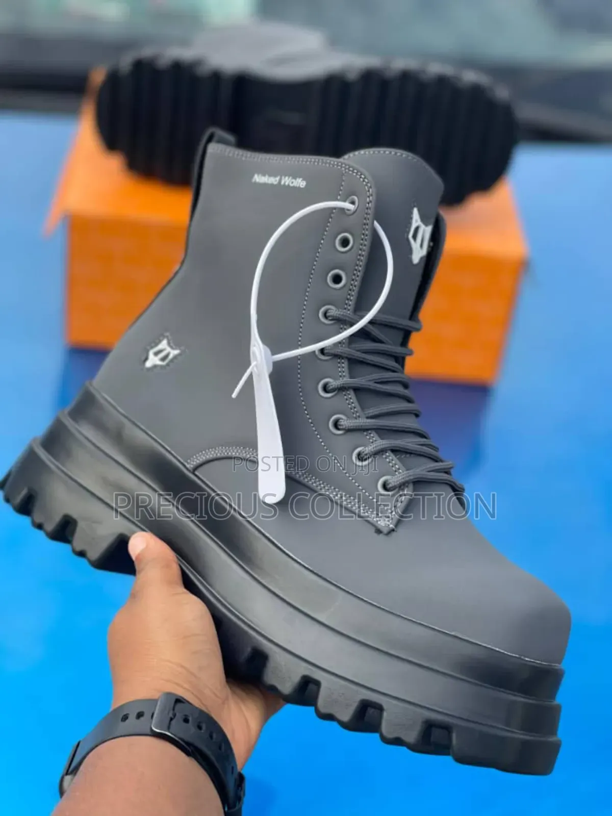 Trendy Naked Wolf Double Sole Ankle Boot