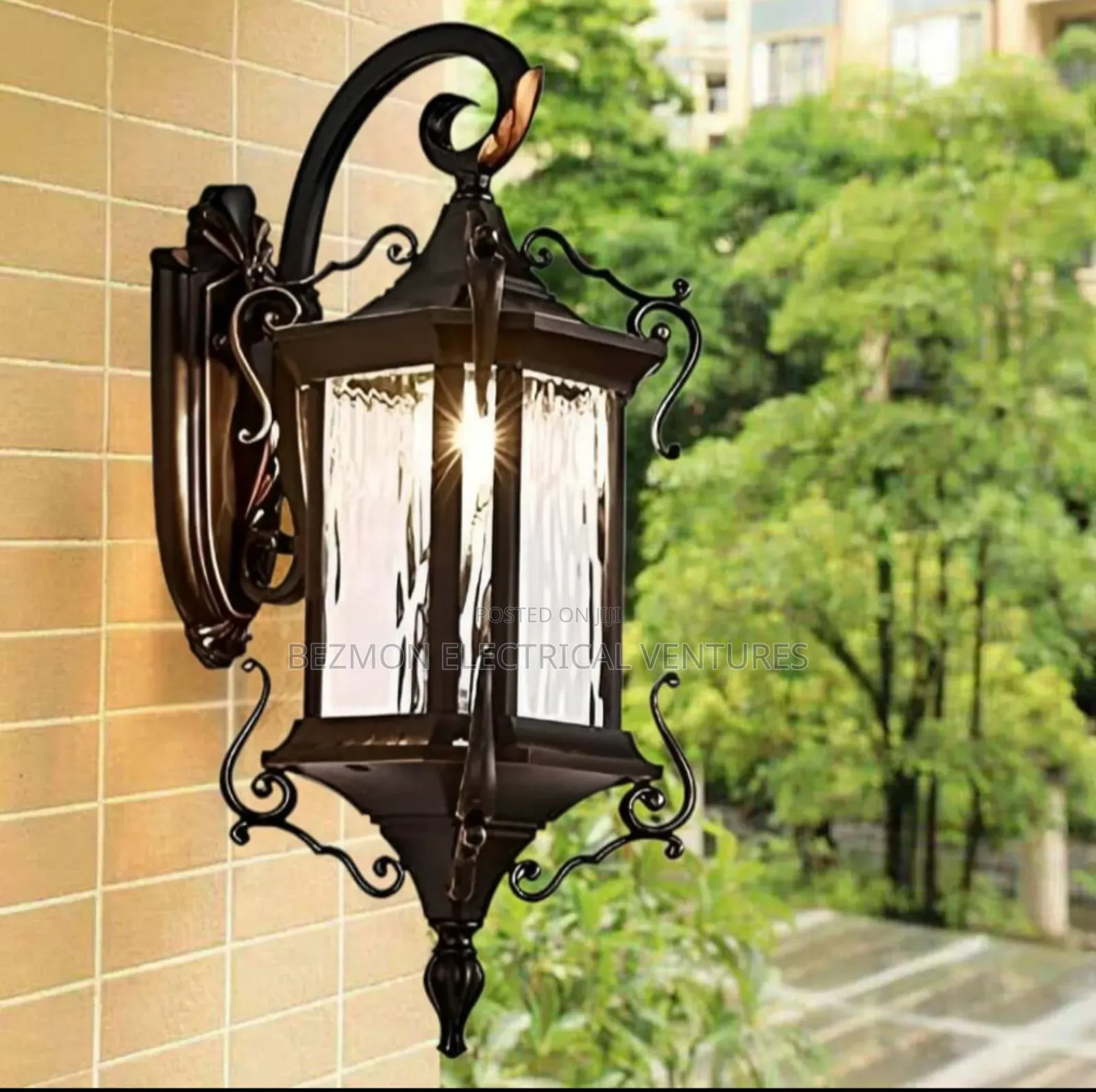 Massive Wall Light Available for Sale