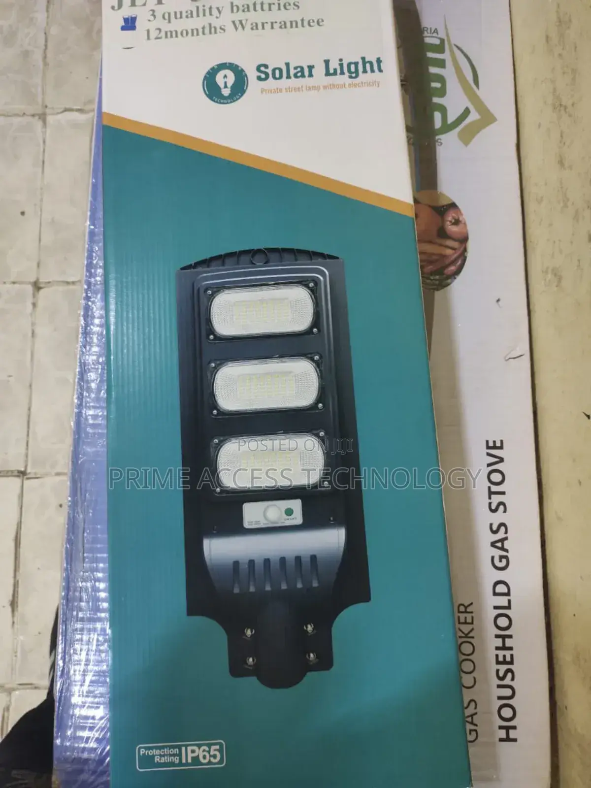 Solar Street Lights With 3 Step Luminance