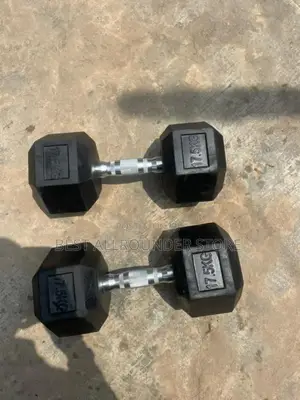 17.5kg Hexagon Dumbbell