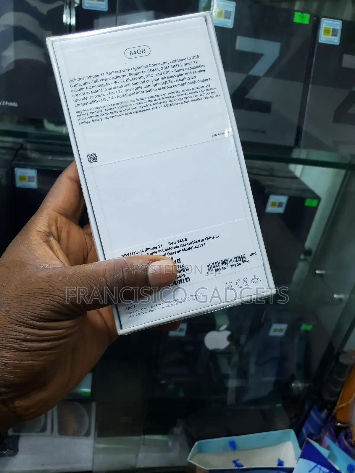 New Apple iPhone 11 64 GB Red