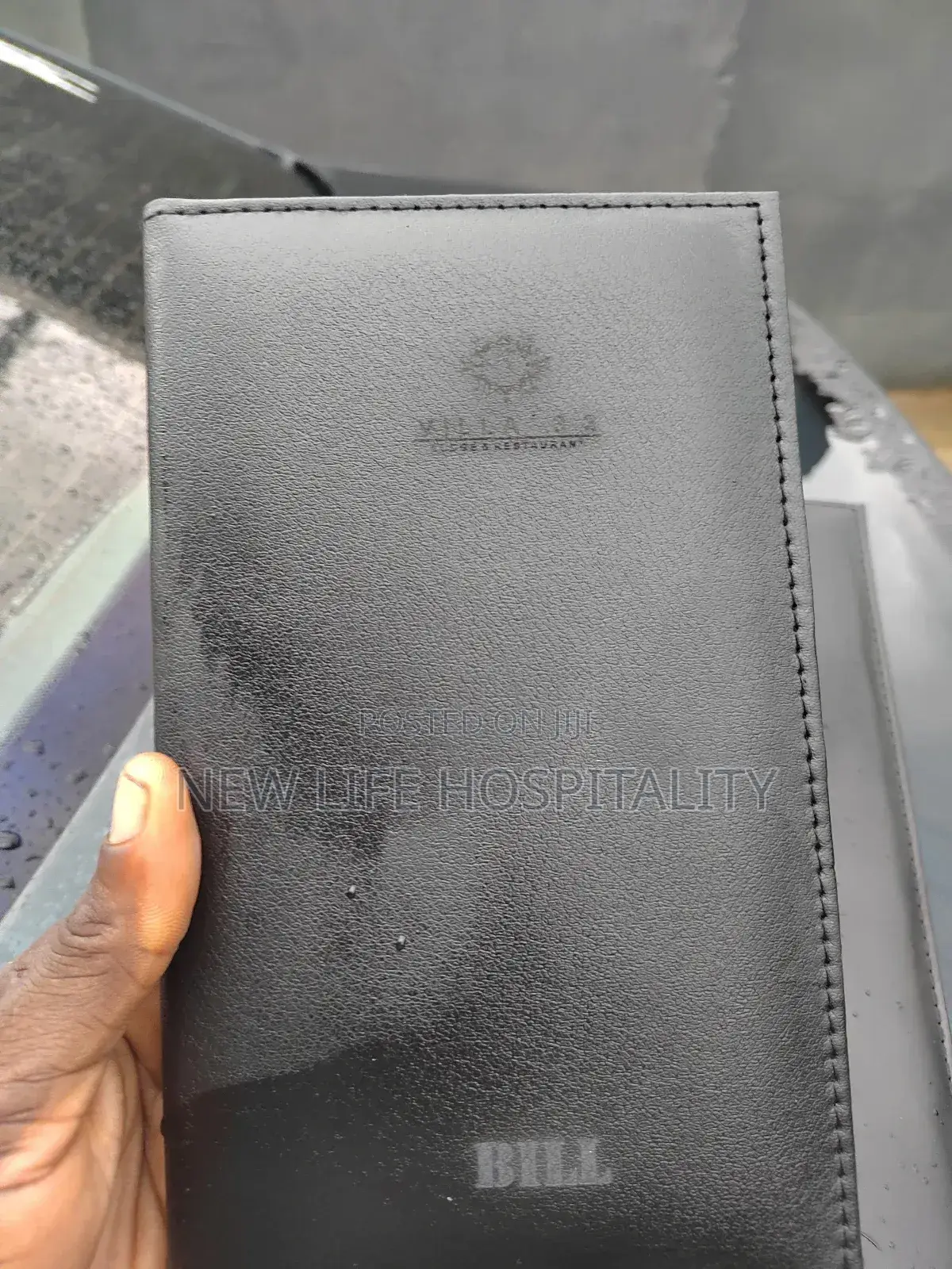 Leather Menu Folder