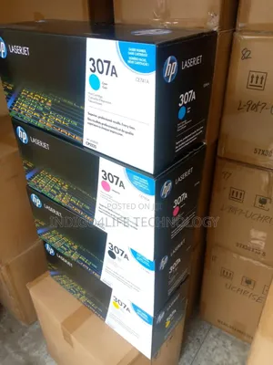 Geniue Hp 307a Toner Black Magenta Cyan Yellow
