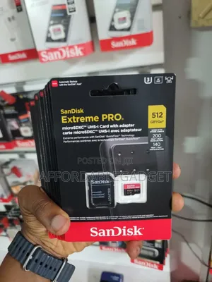 Sandisk 512gb Extreme Pro Memory Card 200mbps