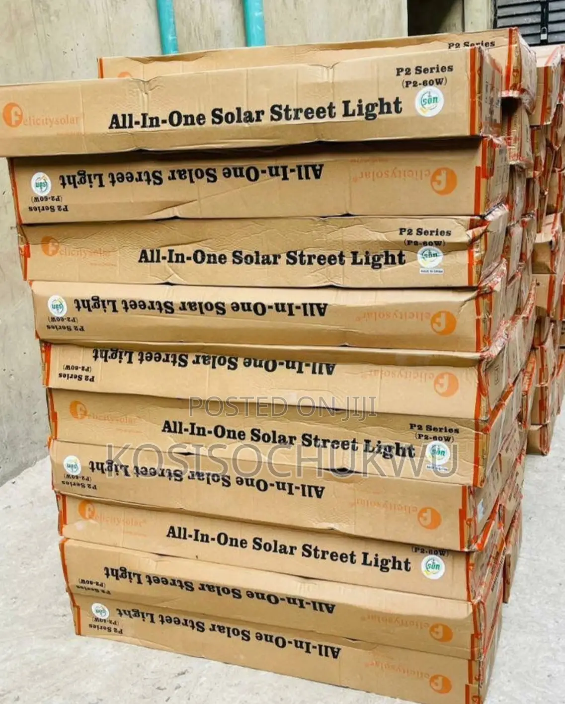 All in 1 Solar Street Right