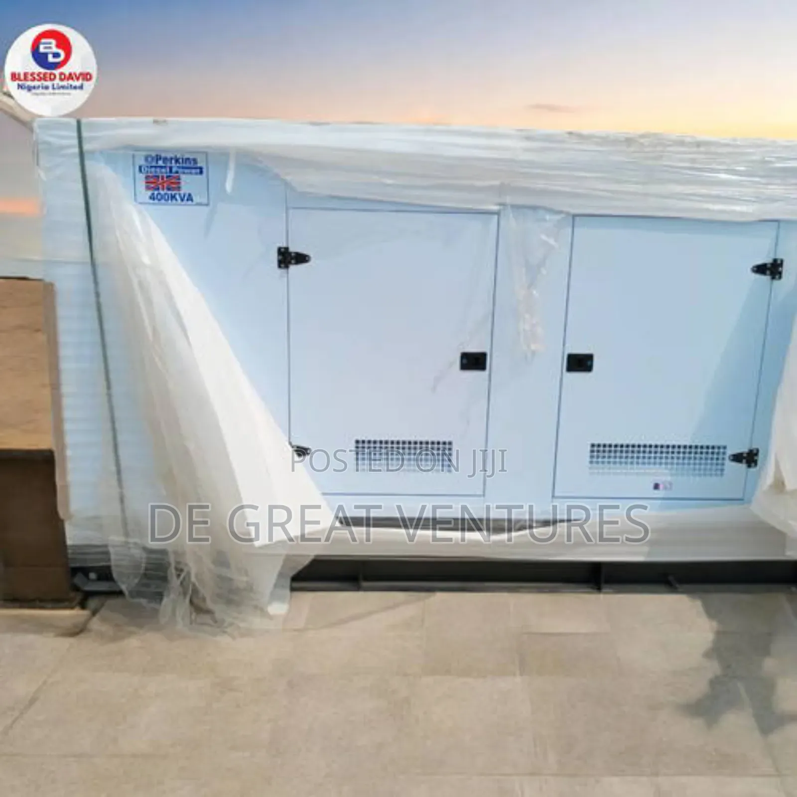 Brand New Perkins 400kva Soundproof Diesel Lister Generator