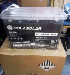Cola 12.8v 3.6kwh Lithium Battery 280ah Transparent