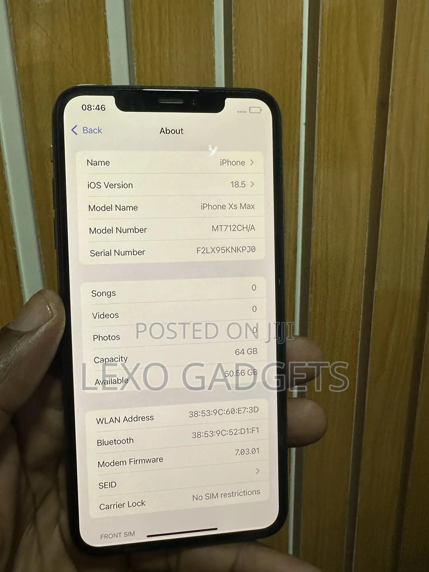 Apple iPhone XS Max 64 GB Gold