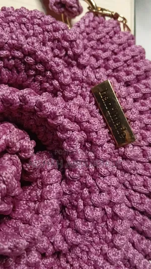 Crochet Rose Bag