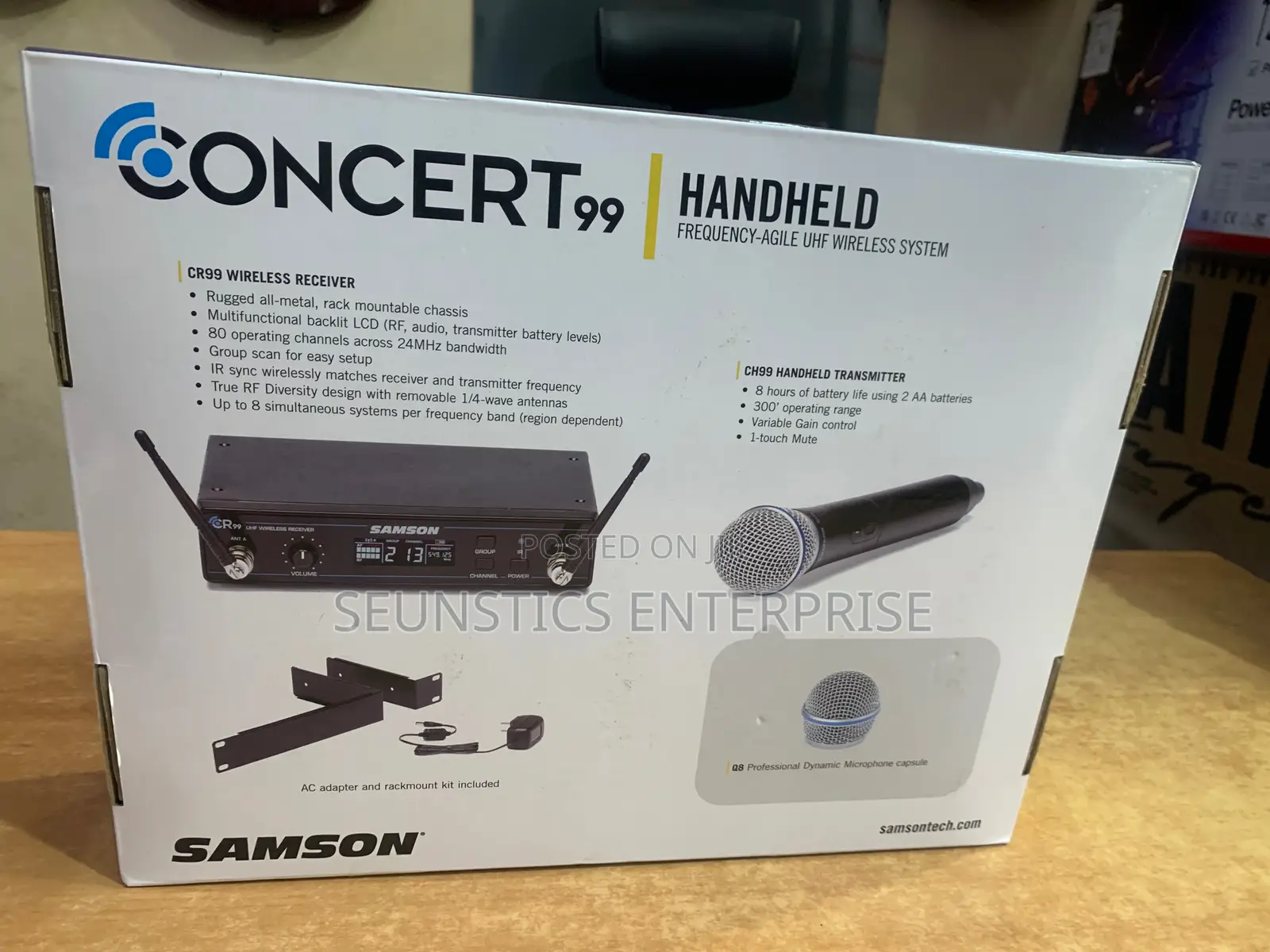 Quality Samson Concert 99 Wireless Microphone