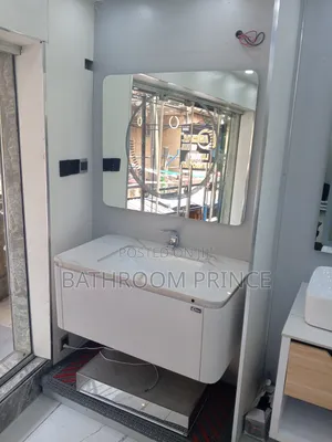 Photo - Quality Marble Cabinet With Led Mirror