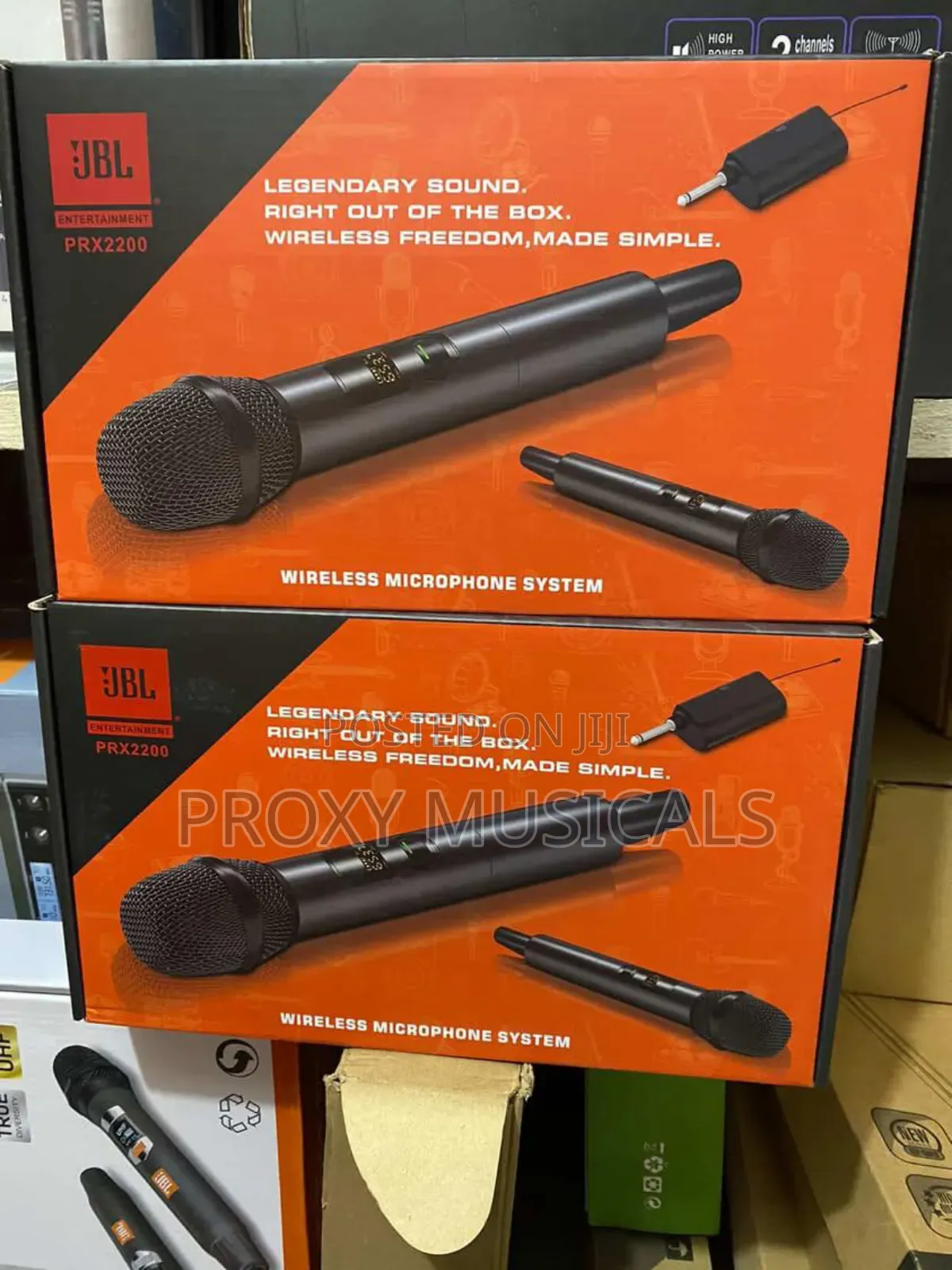 Overhead and Lapel Mic JBL