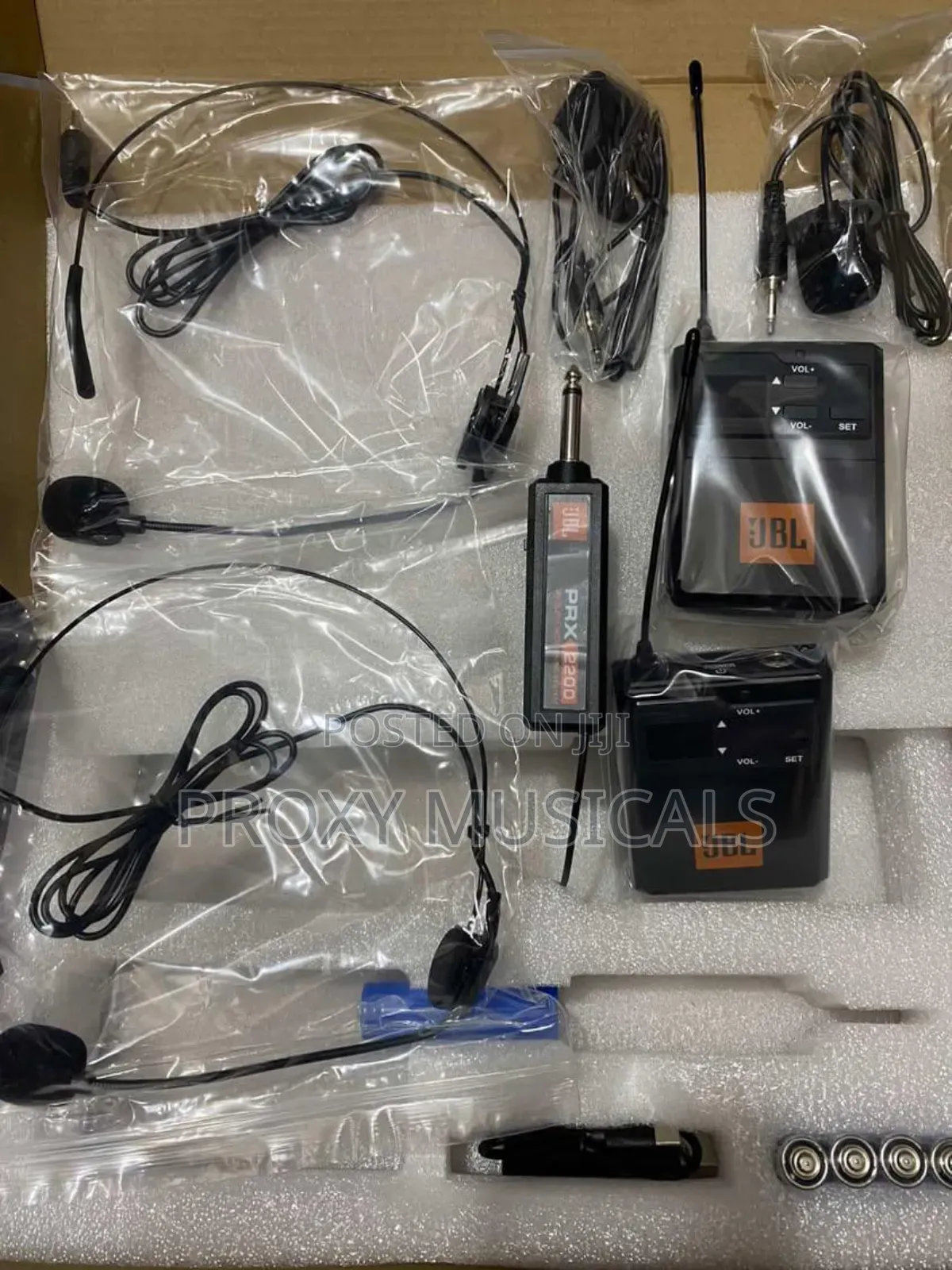 Overhead and Lapel Mic JBL
