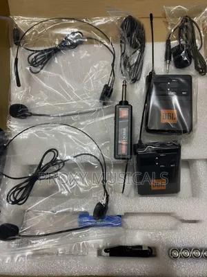 Overhead and Lapel Mic JBL