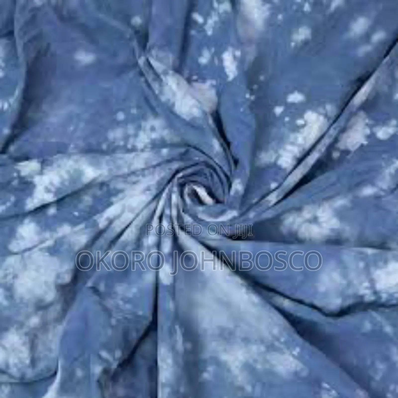 Tie and Dye Canvas Material