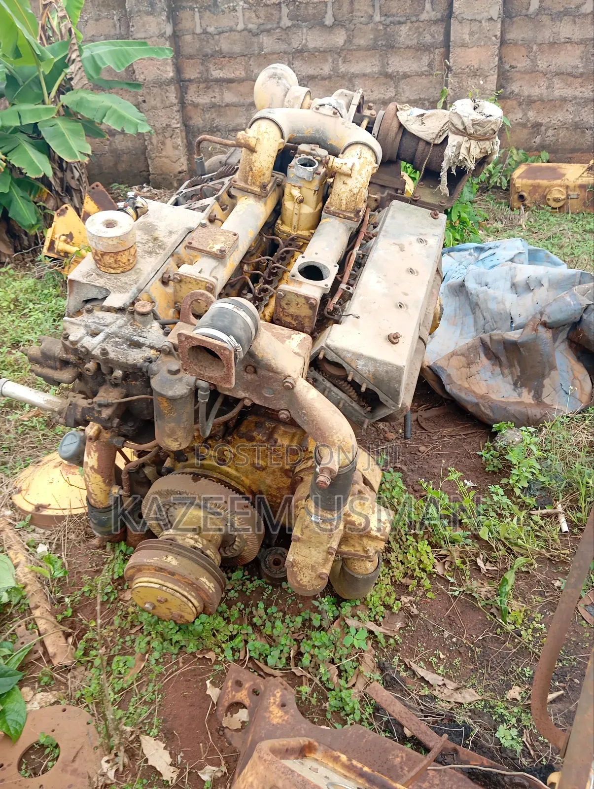 Caterpillar V8 Engine