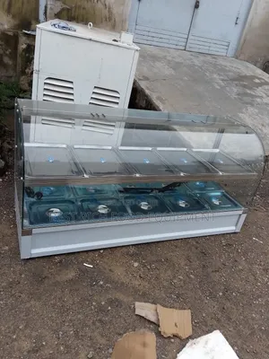Photo - Imported 5 Plates Food Display Warmer