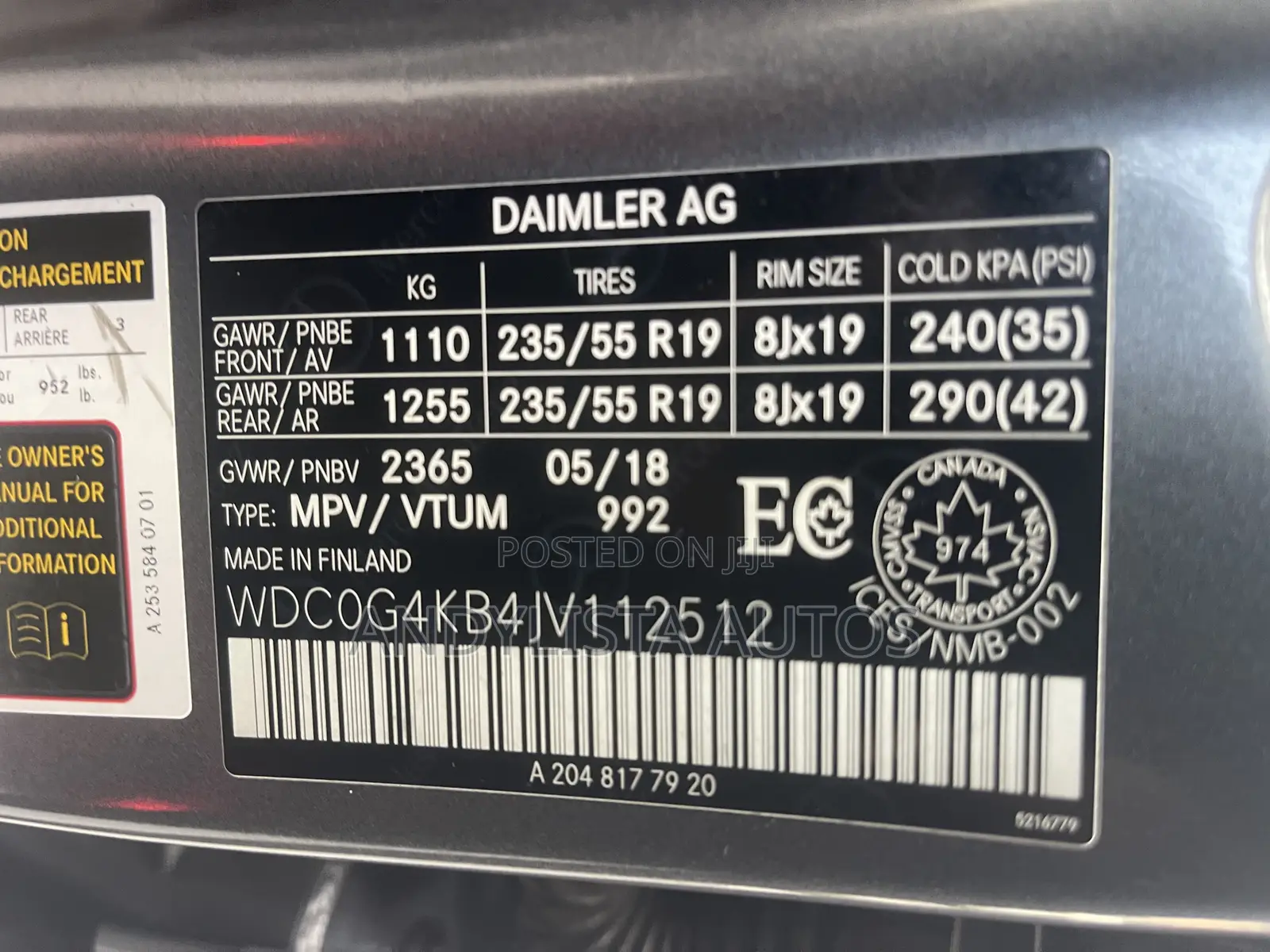 Mercedes-Benz GLC-Class 2018 Gray