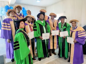 Green Doctoral Gowns Available for Rental