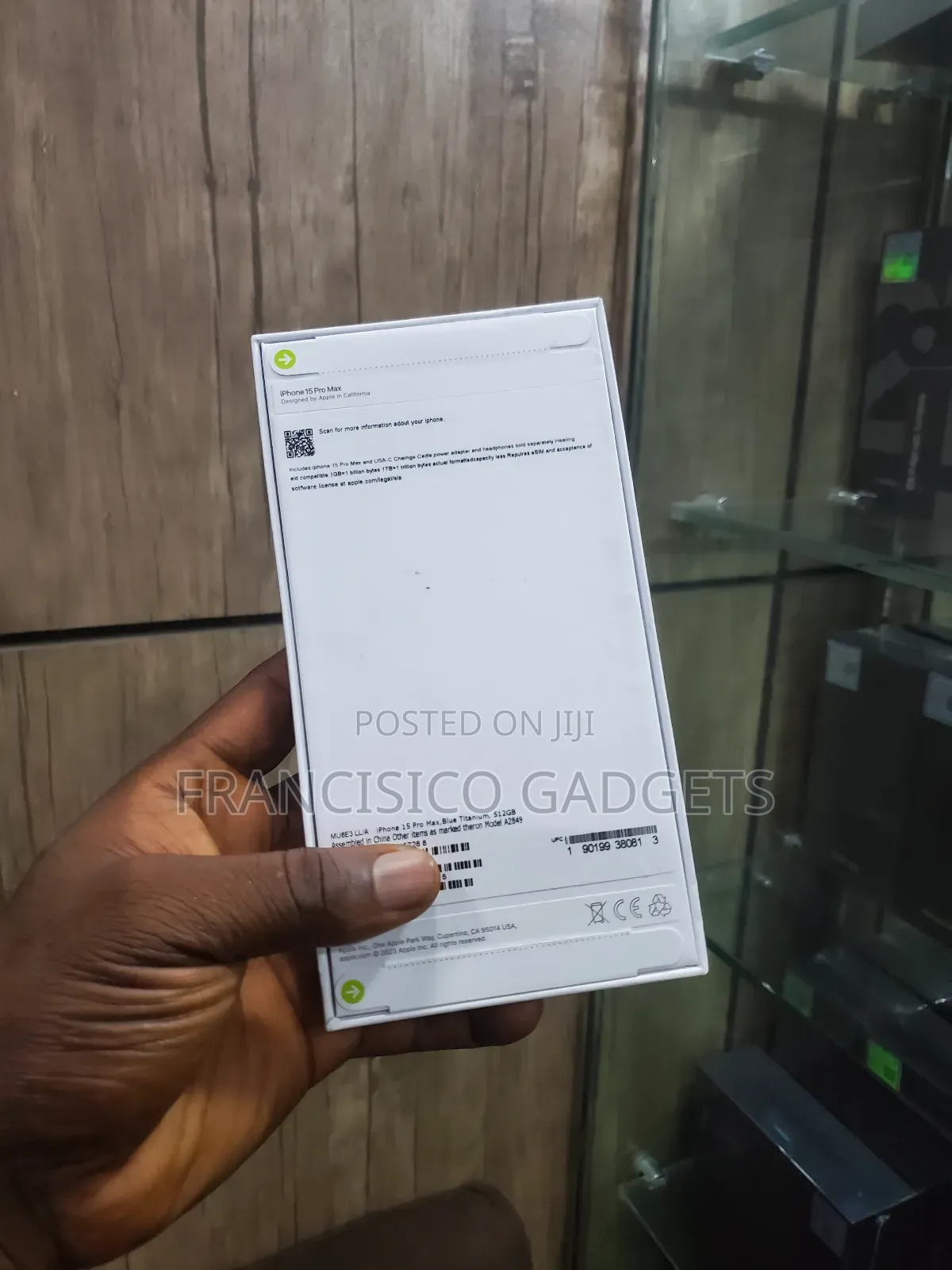 New Apple iPhone 15 Pro Max 256 GB Blue