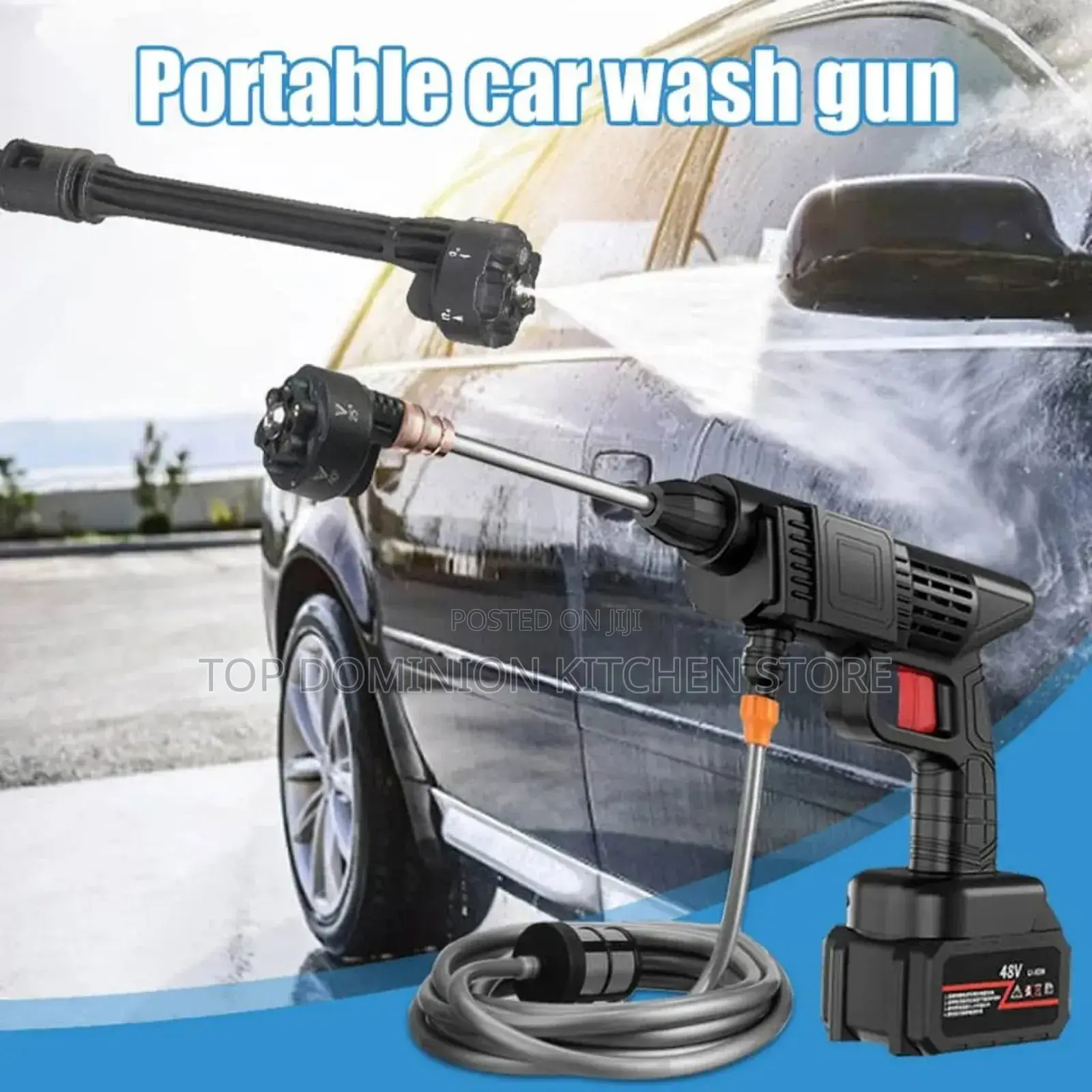 New Quality Cordless High Pressure Car Washer