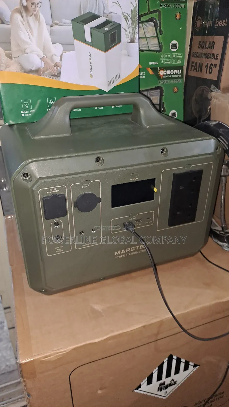 1200w Solar Generator for Homes/ Restaurants/ Offices