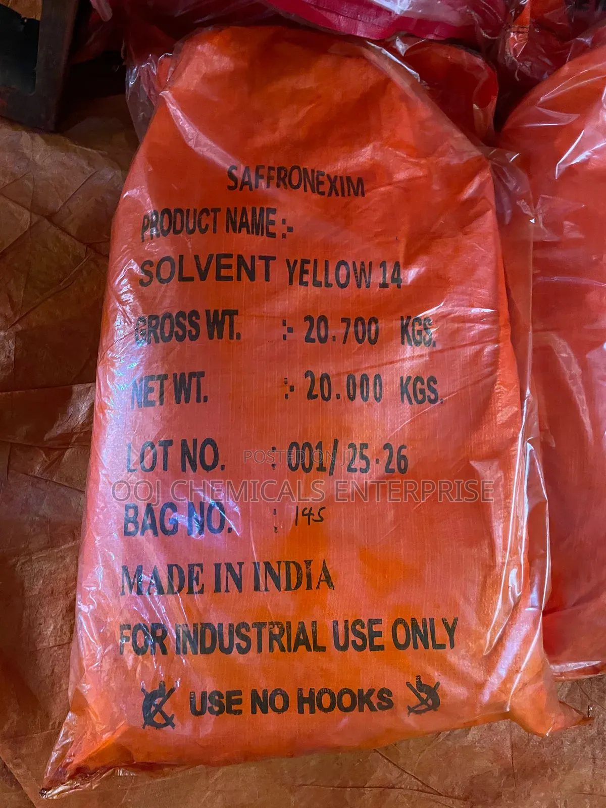Solvents Orange Dye Colors