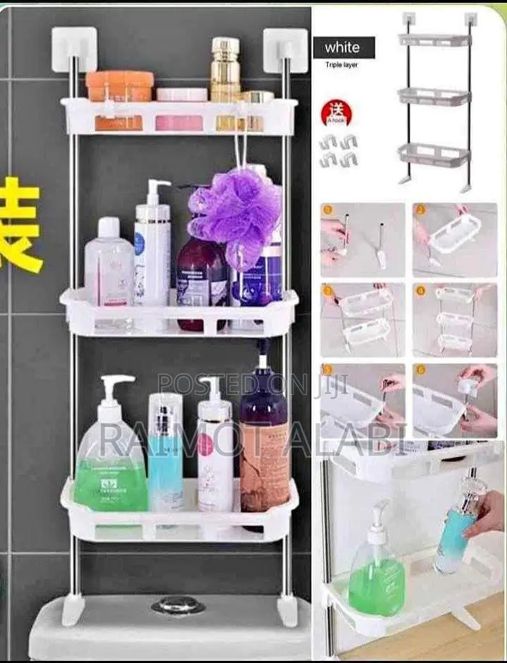 Three Layers Bathroom Rack