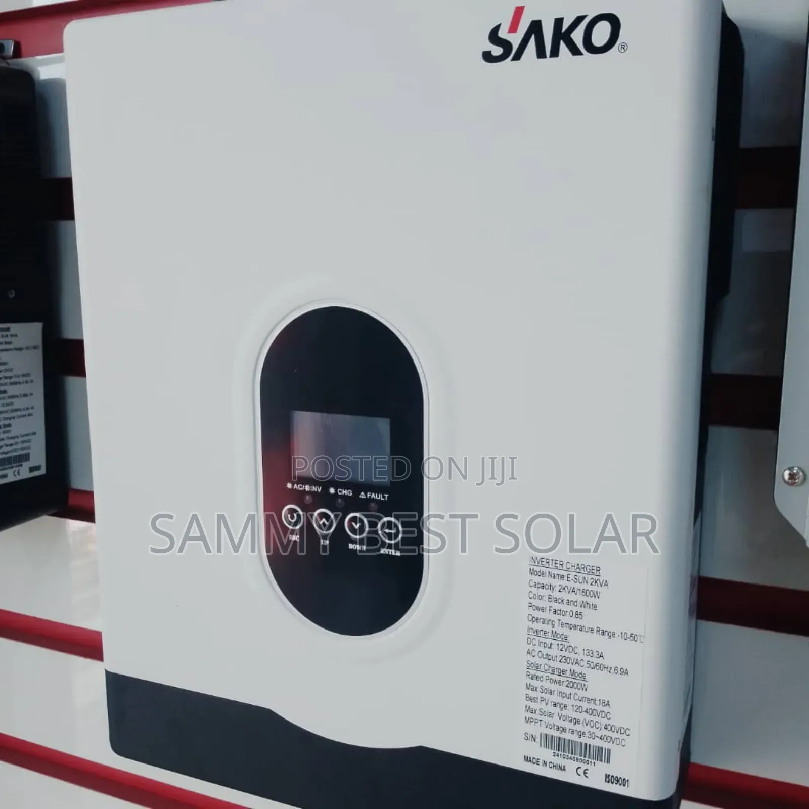 Sako E-Sun 2kva/12v Hybrid Inverter