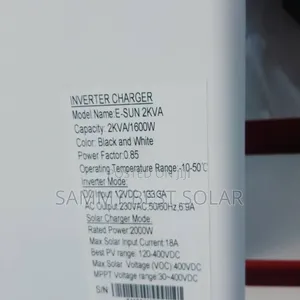 Sako E-Sun 2kva/12v Hybrid Inverter