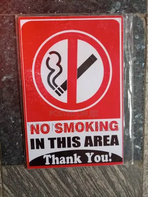 No Smoking Signage