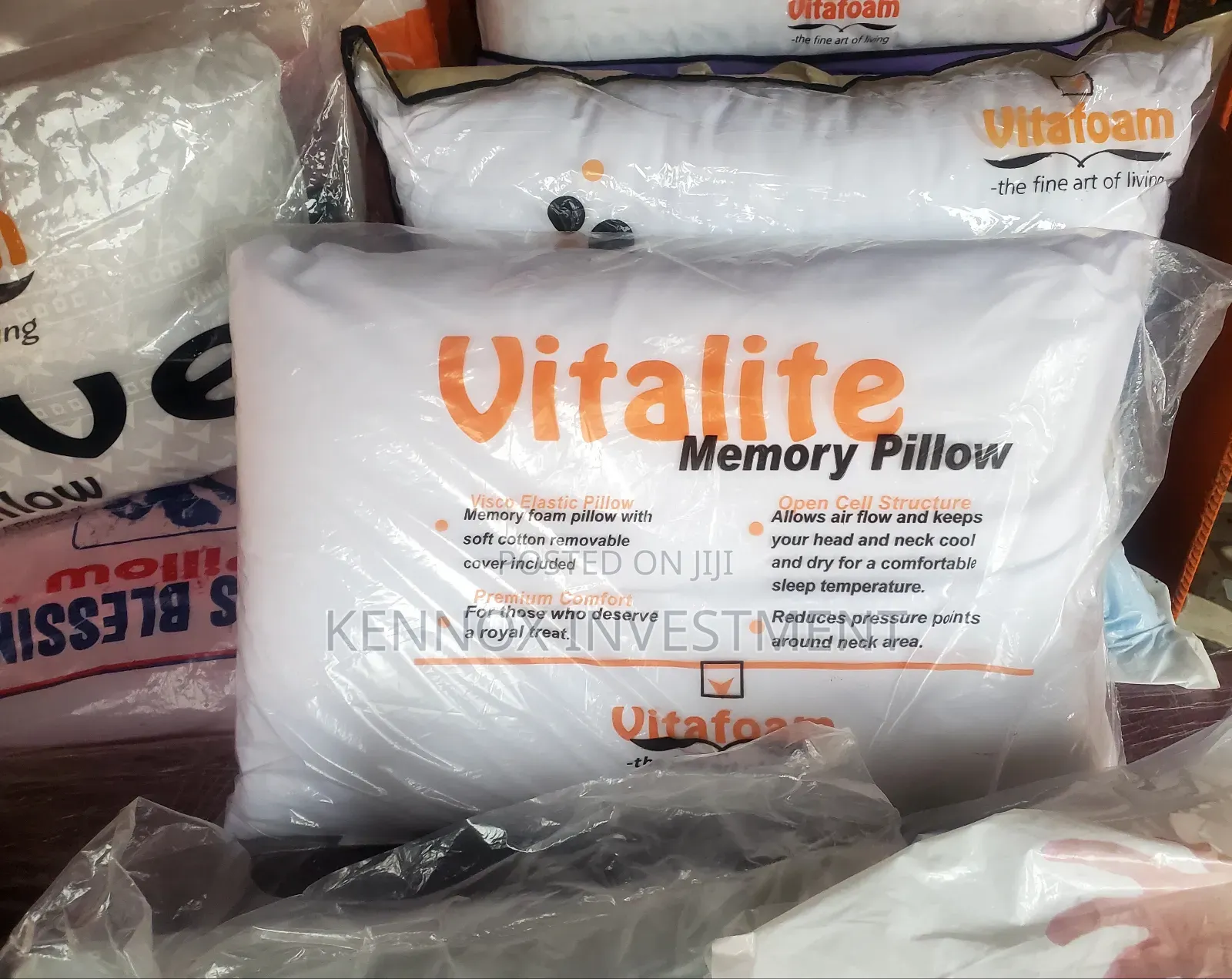 Soft Cotton Memory Pillow