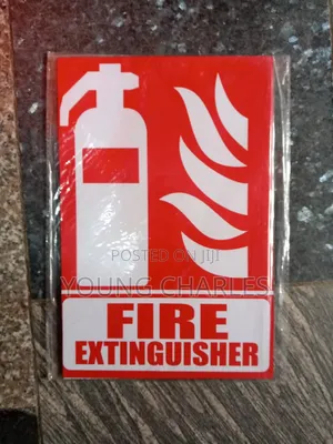Fire Extinguisher Signage.