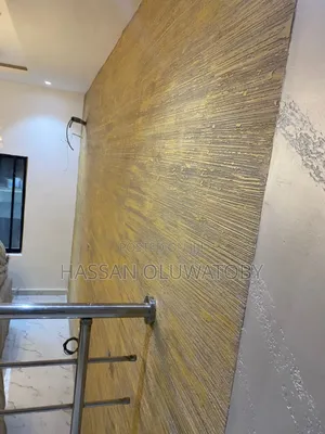 Stucco Design and Rain Drop Design With Rock Effect