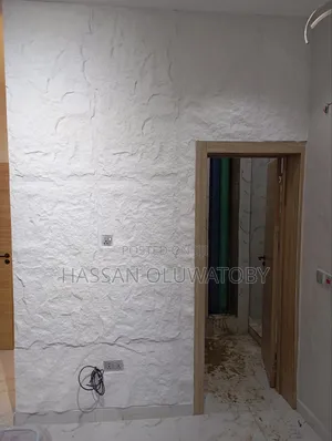Stucco Design and Rain Drop Design With Rock Effect
