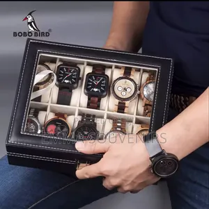 Leather Watch Box Case