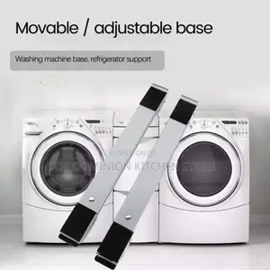 Adjustable Movable Washing Machine Stand
