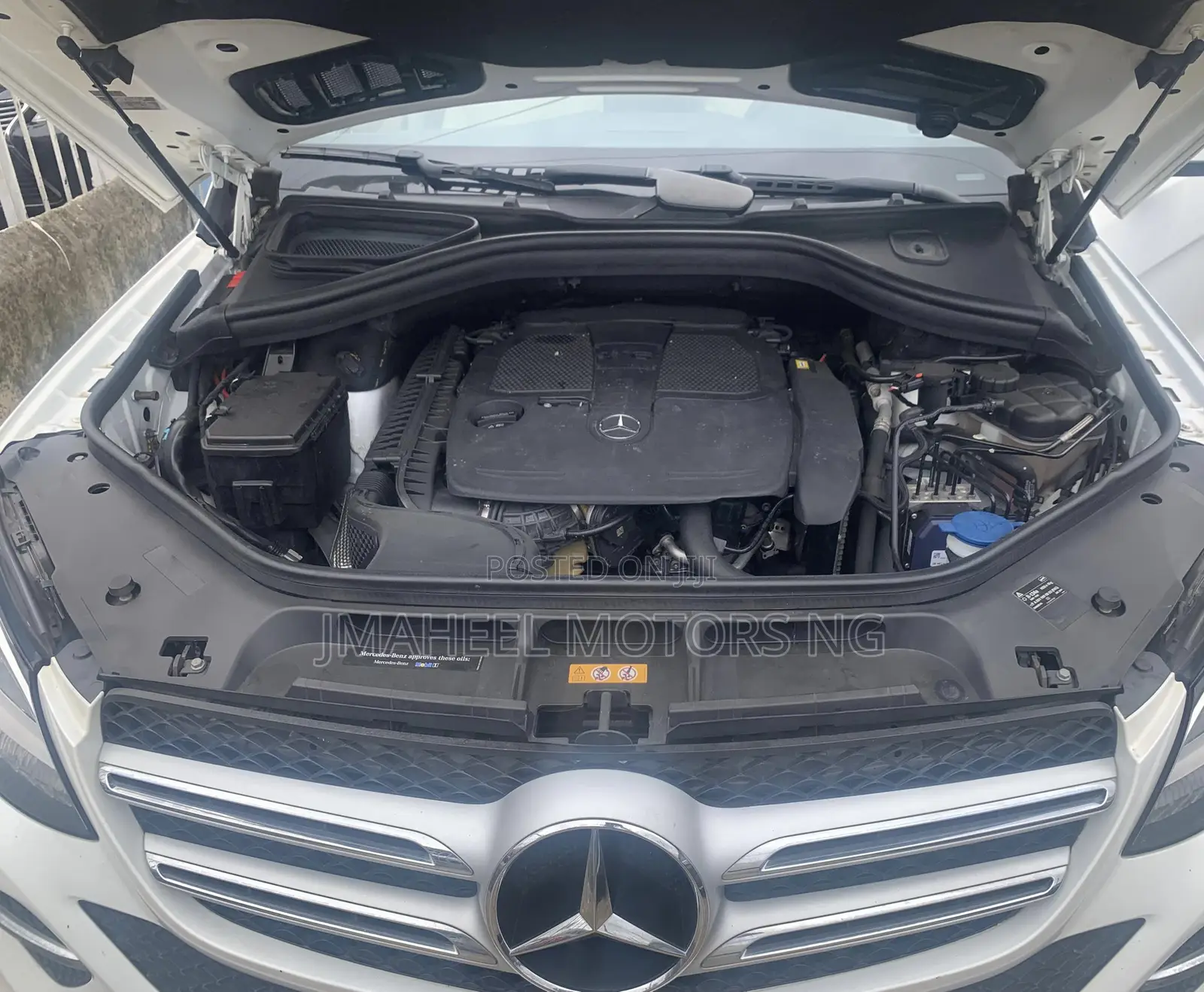 Mercedes-Benz GLE-Class 2016 White