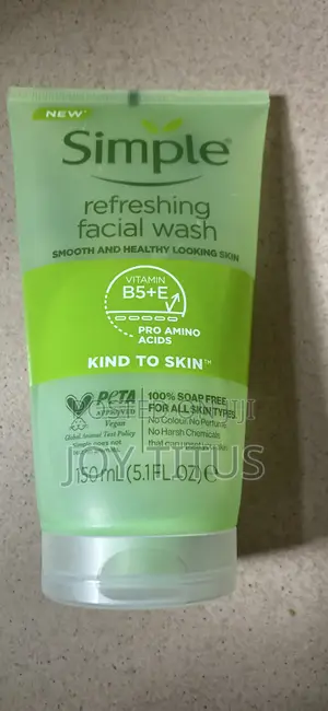 Simple Refreshing Facial Wash (Vit B5+E)