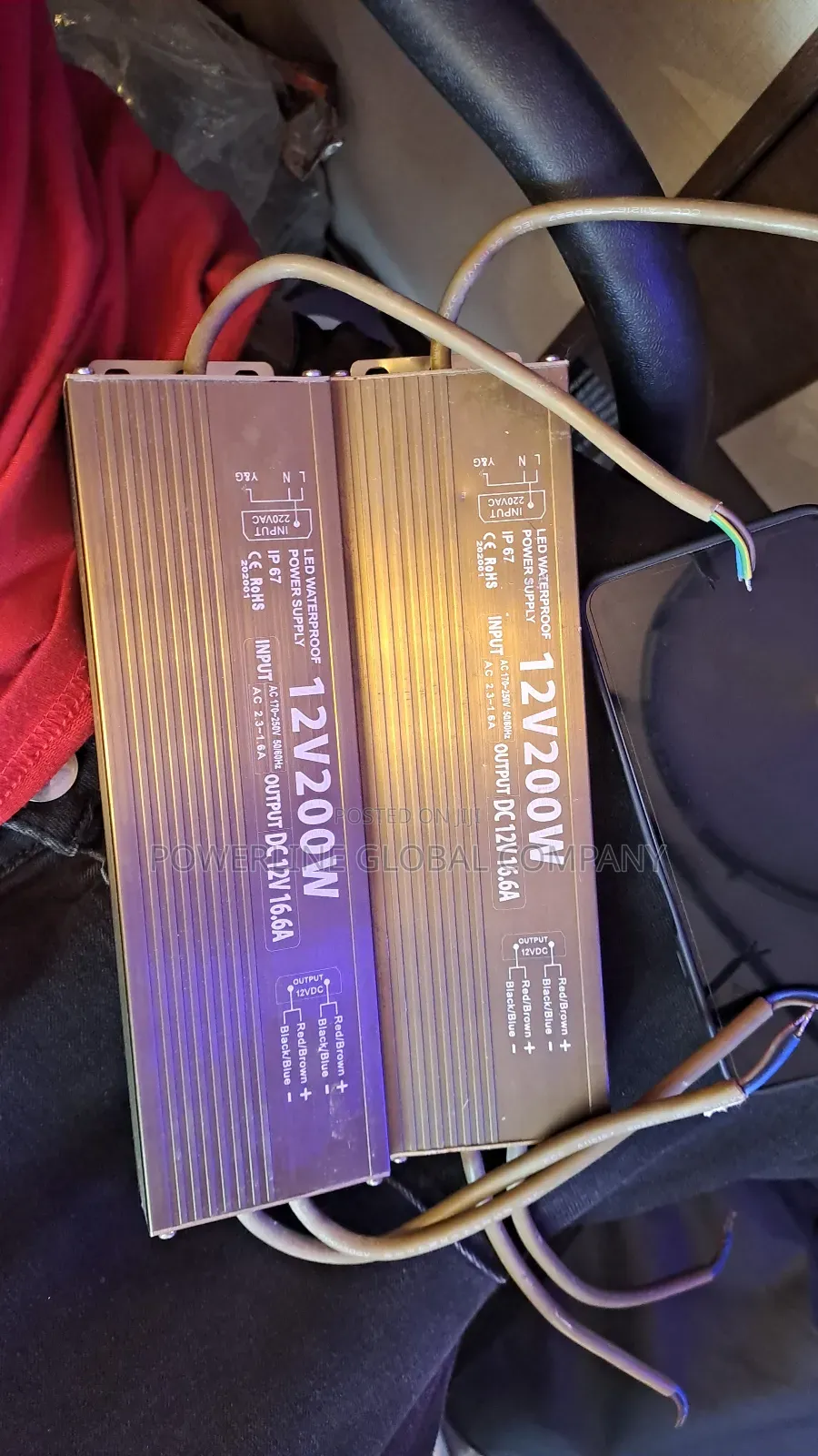 200w 12v / 250w 12v Power Supply for Signage Lights/ Electrical Use