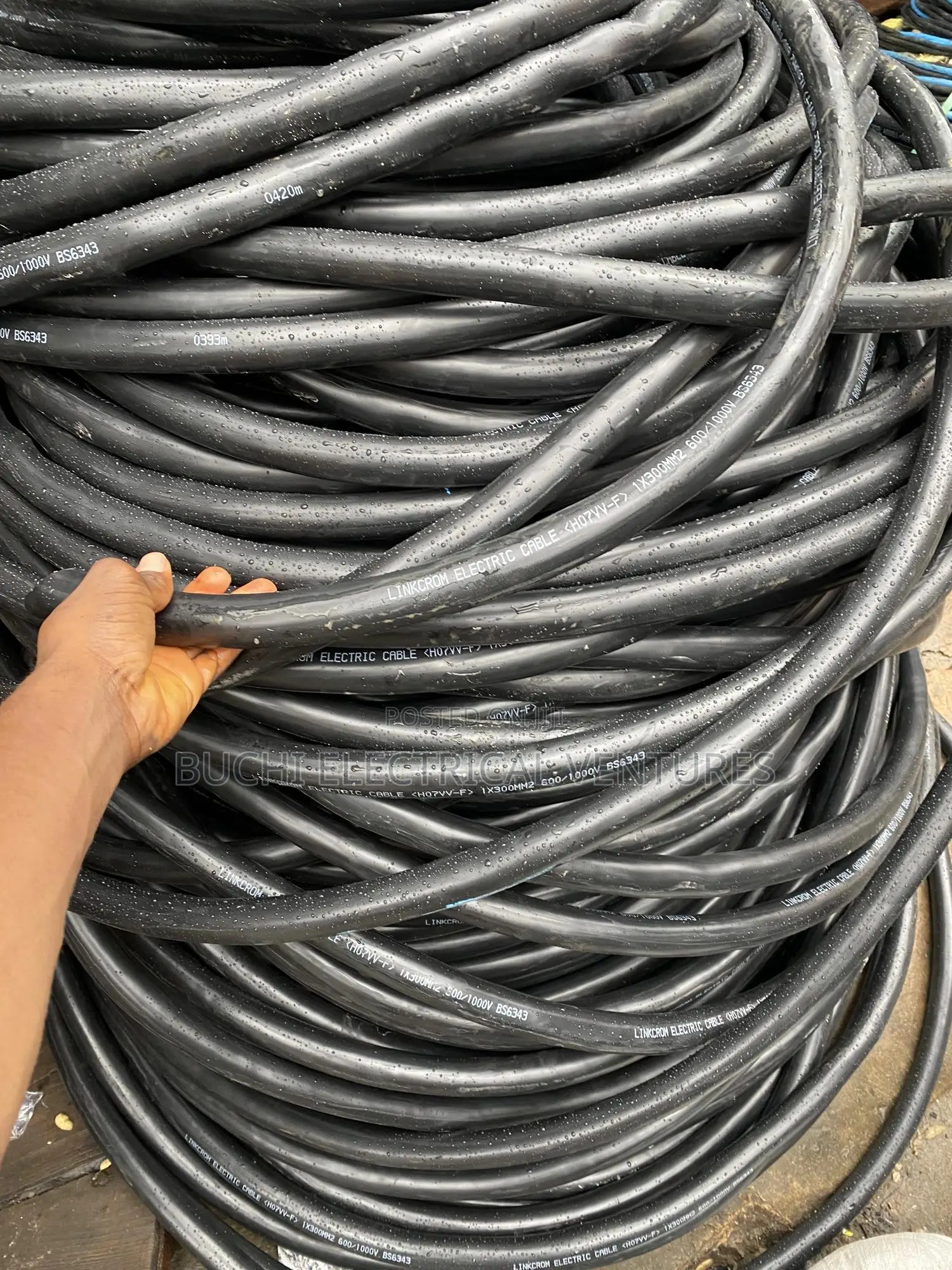 300mm Single Core Flexible Cable