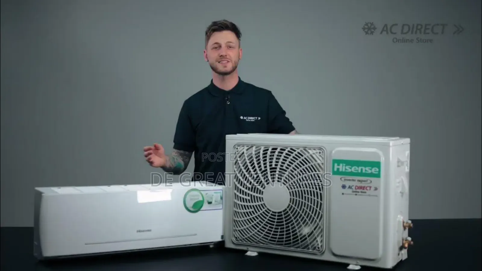 Brand New Hisense 1hp Inverter Split Unit Air Conditioning