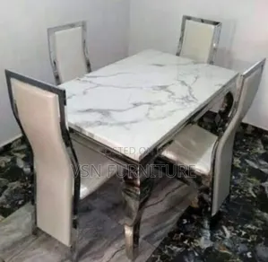 Dining Table With Four Chairs