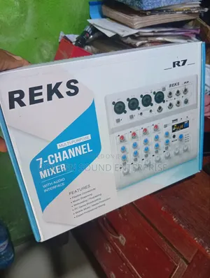 Reks Professional Flat Mixer 7 Channels