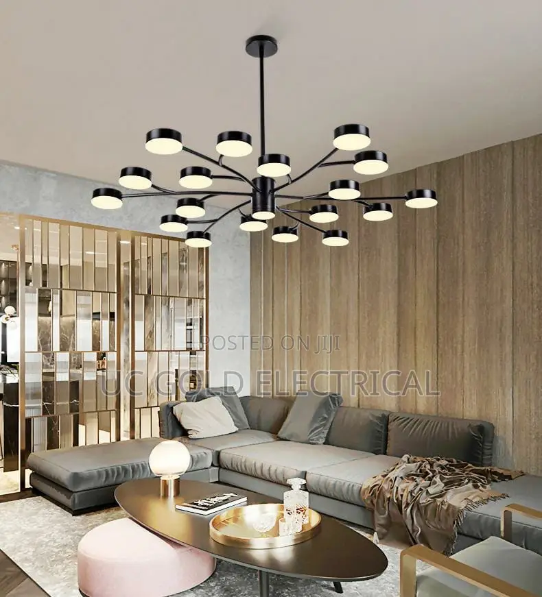 Modern Ceiling Chandeliers Led Lights Fixture Living Room