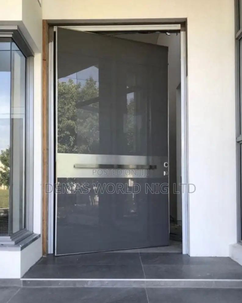 Luxury Pivot Door Mirror Screen