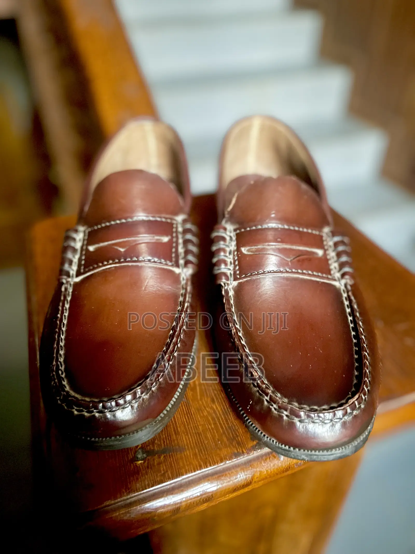 Size 41 Brown Penny Loafers