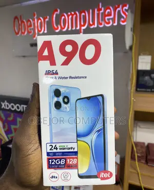 New Itel A90 128 GB Blue