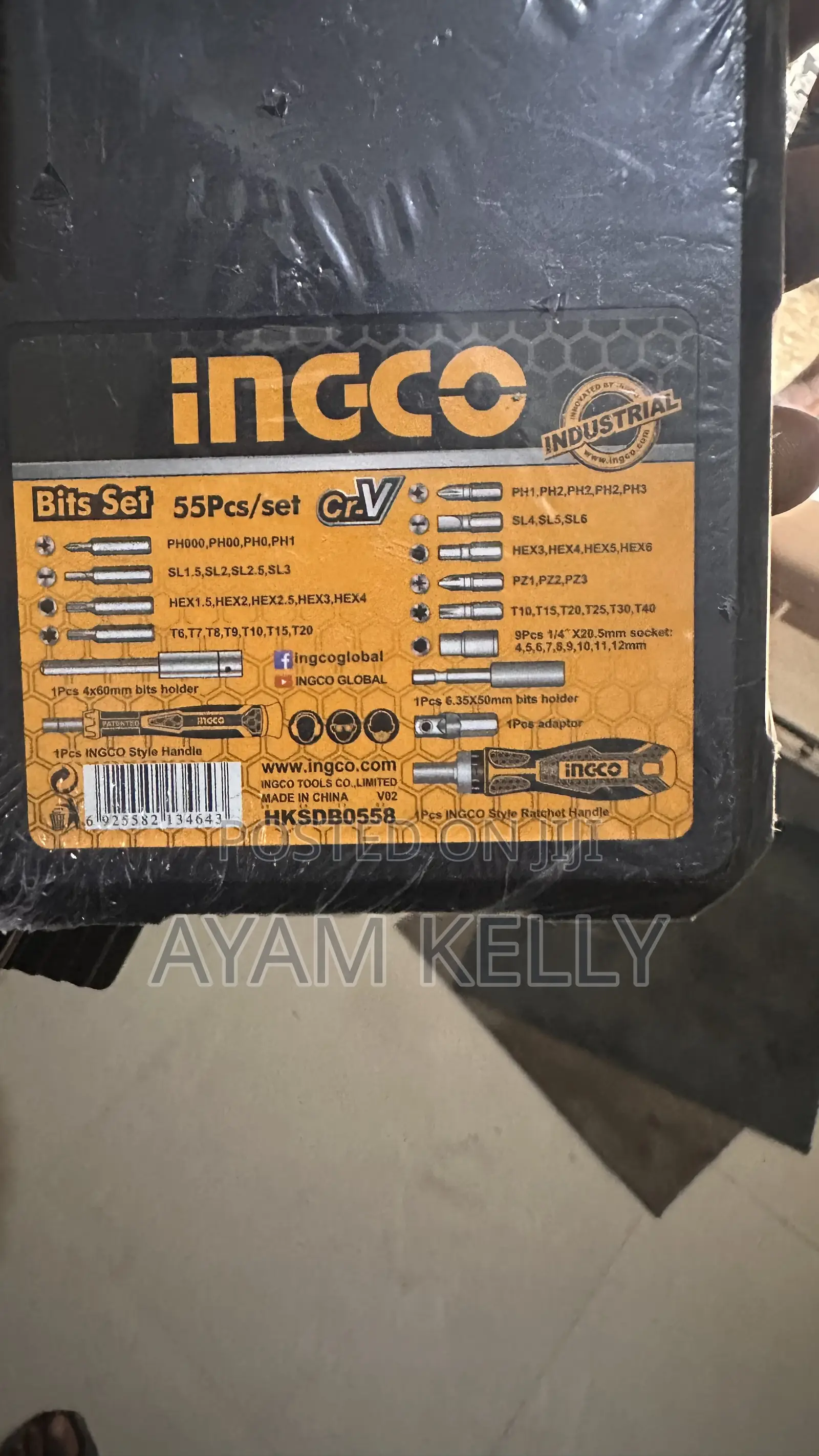 55pcs/Set Of Screwdriver Bits