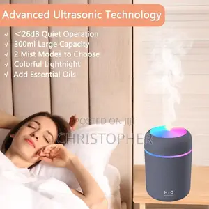 H2o Electric Air Diffuser Aroma Oil Humidifier Defuser 300ml